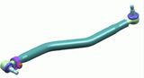 STEERING ROD LEMFORDER 885 MM + CROWN NUT